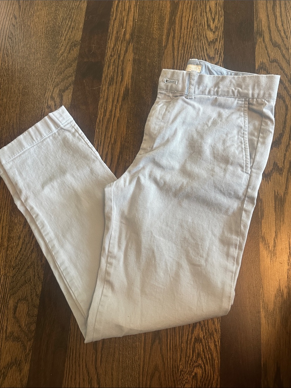 Crewcuts Light Gray Slim Chino Pants